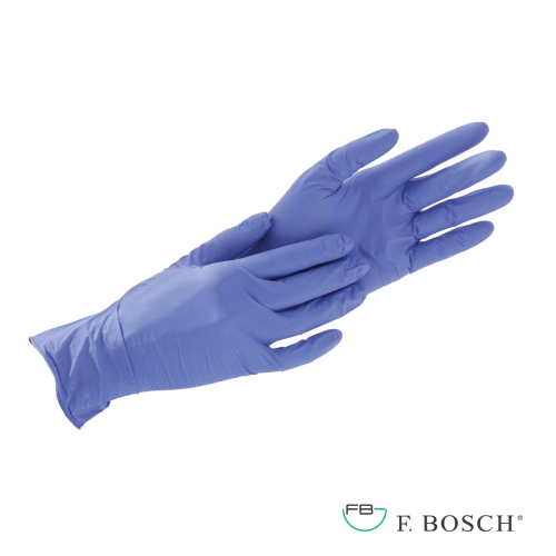 F. Bosch Violet Blue nitrile gloves powder-free